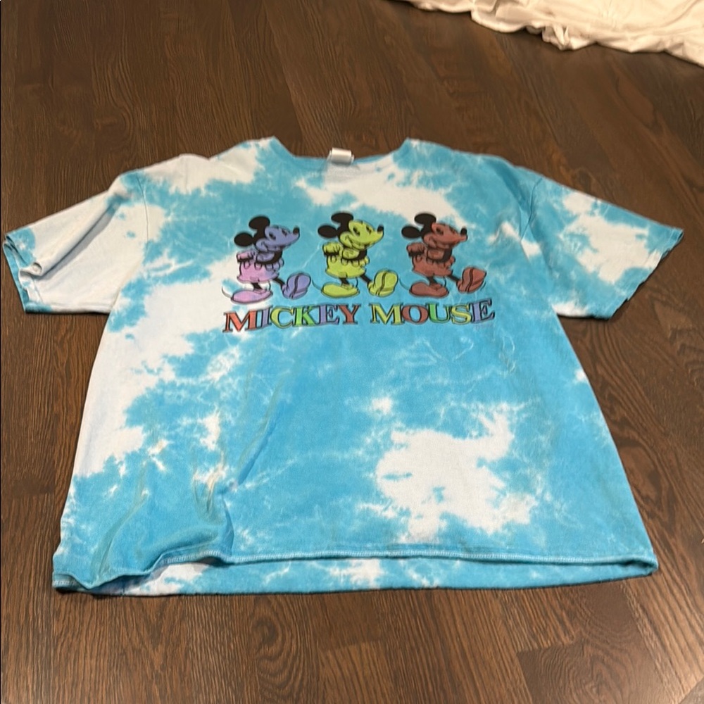 Junk Food Men’s  Tie-Dye T-Shirt - Blue